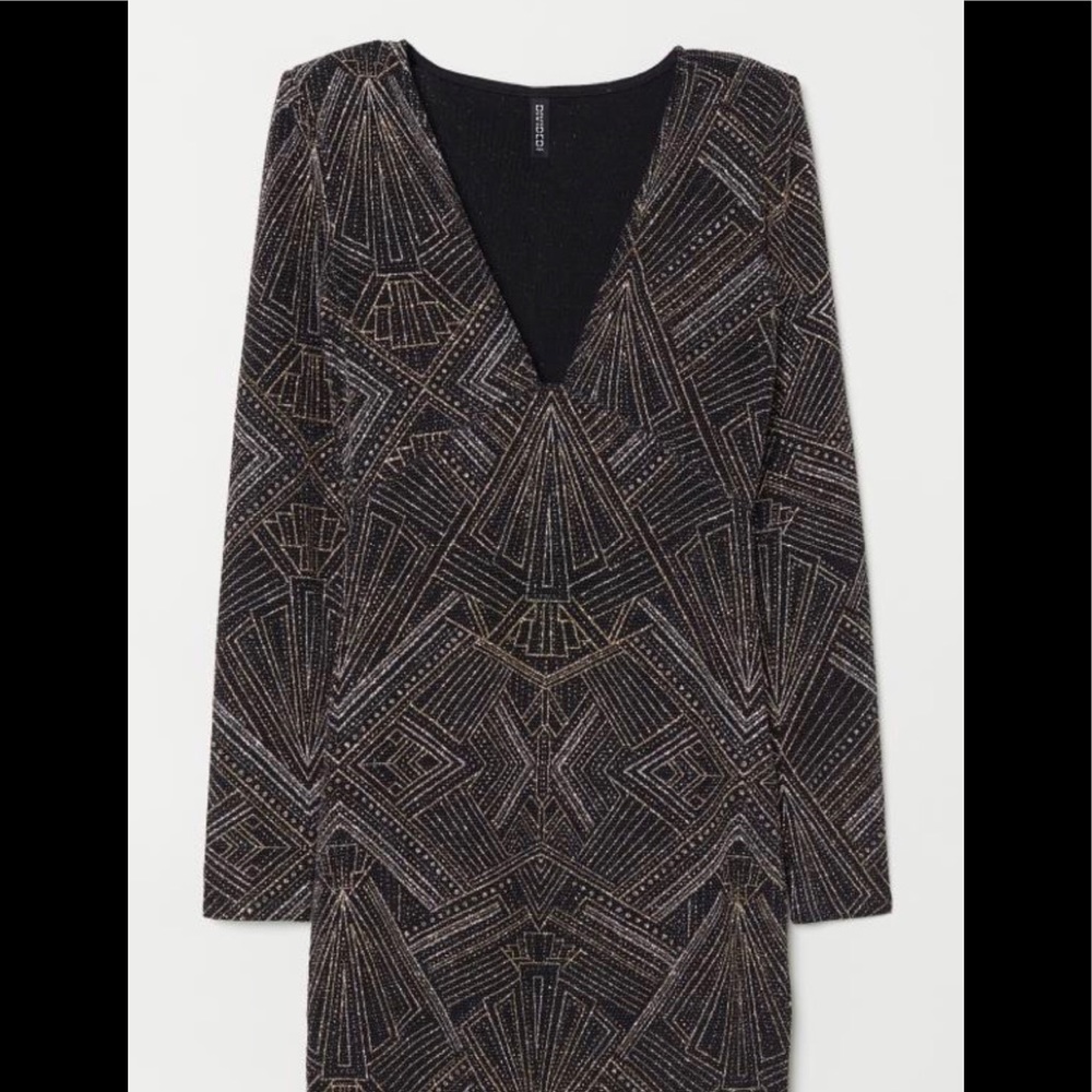 Black Glittery dress